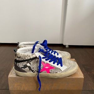 Golden Goose Mid-Star Sneakers